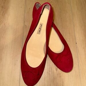 Paul Green Women's Ursula Red Ballet Flats cushion bottom